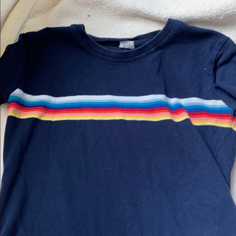 Brandy Melville rainbow shirt